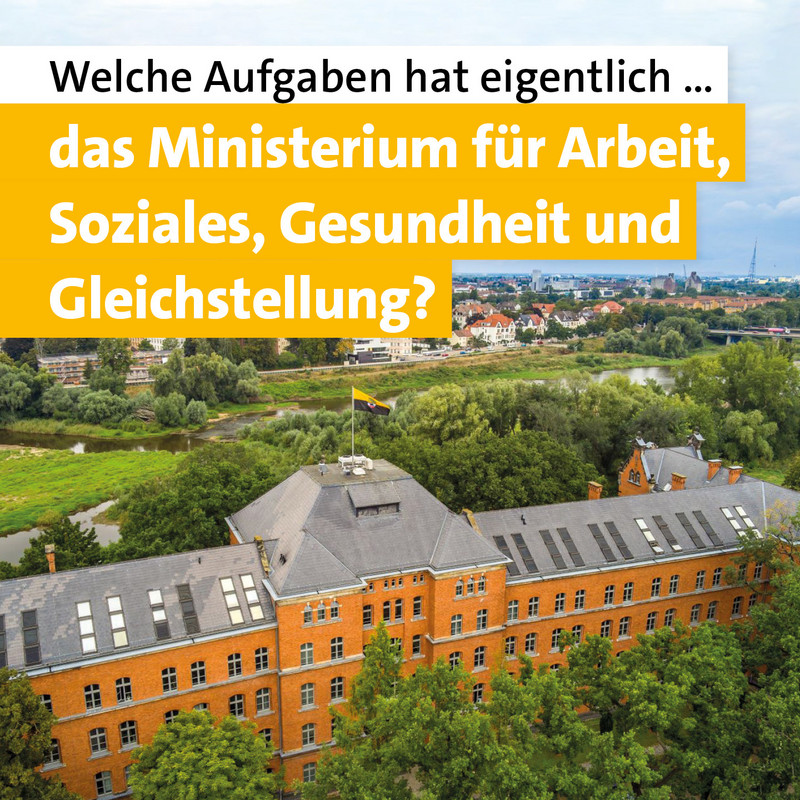 Das Bild zeigt das Gebäude des Ministeriums.