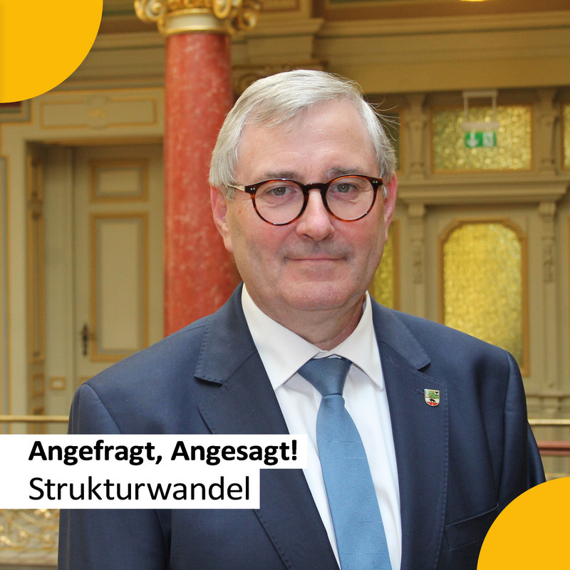 Das Bild zeigt Staatssekretär Dr. Jürgen Ude.